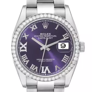 diamond rolex purple dubai uae